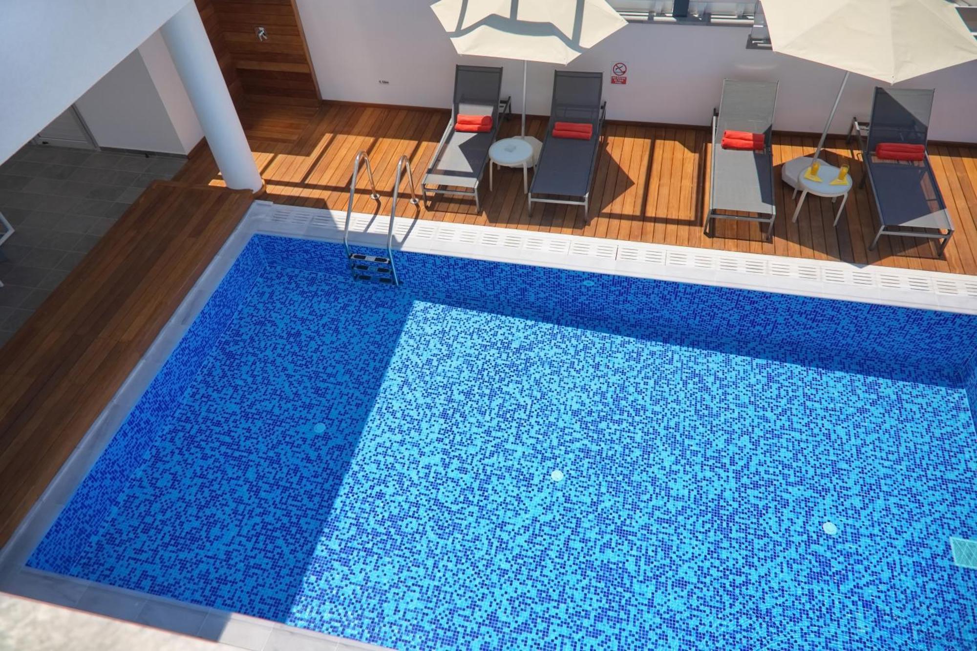 Seaview Luxury Villa Jacuzzi & Pool! 2 Min Beach Protaras Bagian luar foto