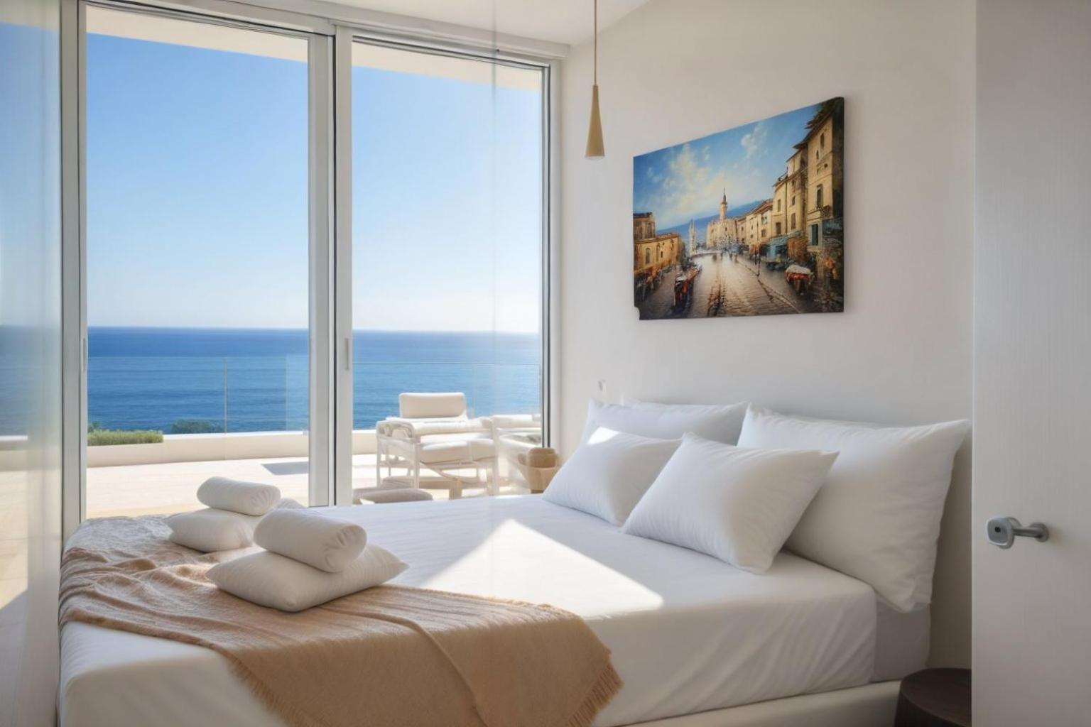 Seaview Luxury Villa Jacuzzi & Pool! 2 Min Beach Protaras Bagian luar foto