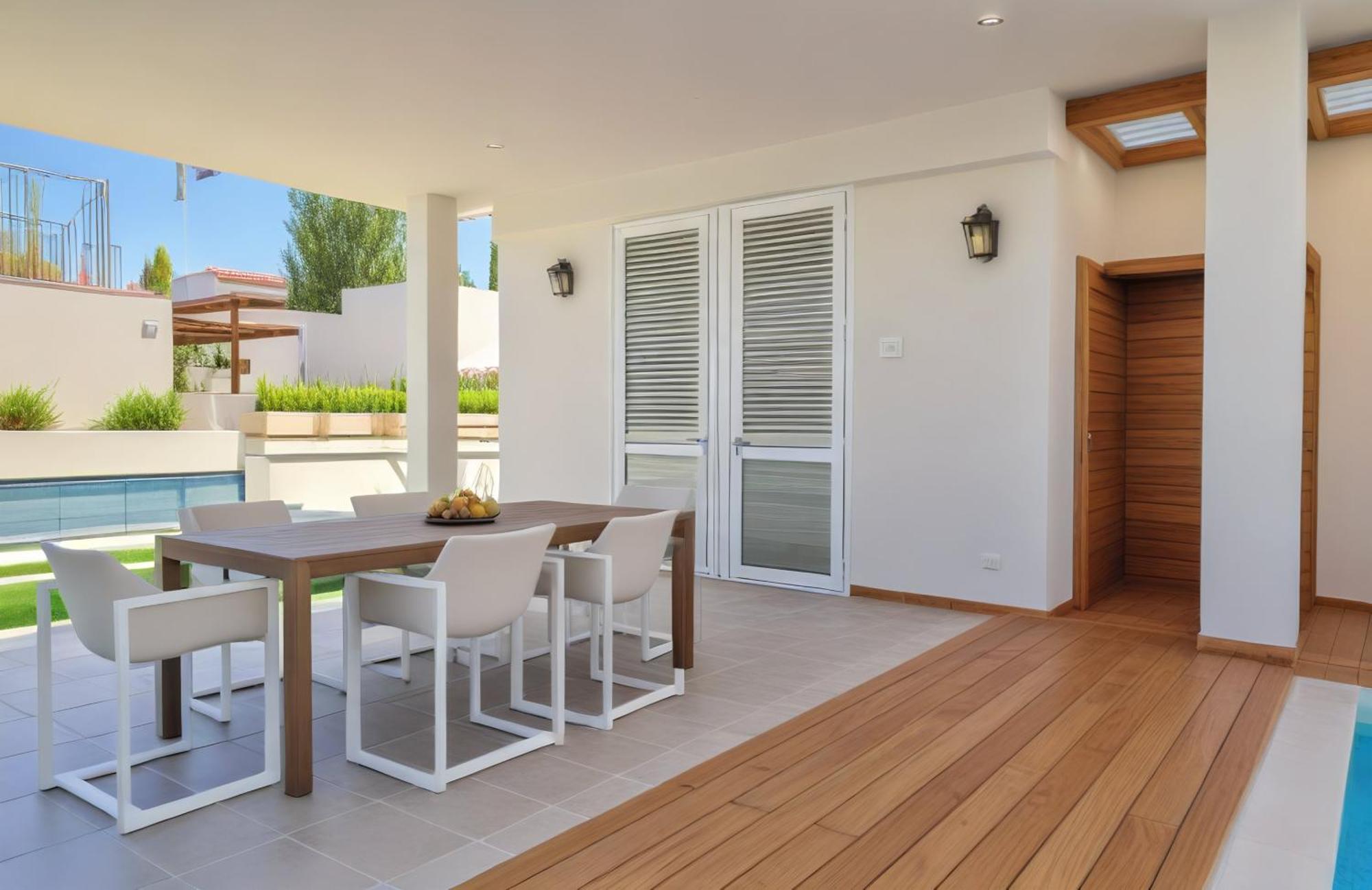 Seaview Luxury Villa Jacuzzi & Pool! 2 Min Beach Protaras Bagian luar foto