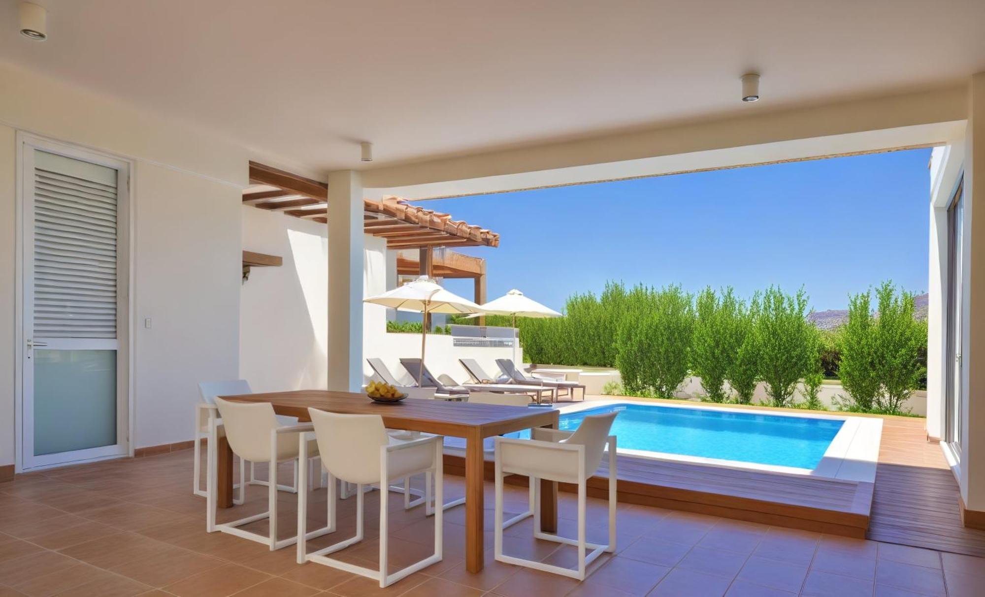 Seaview Luxury Villa Jacuzzi & Pool! 2 Min Beach Protaras Bagian luar foto