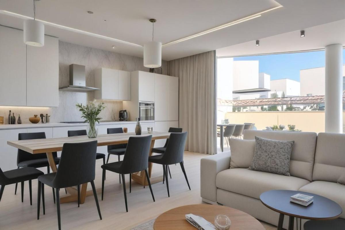 Seaview Luxury Villa Jacuzzi & Pool! 2 Min Beach Protaras Bagian luar foto